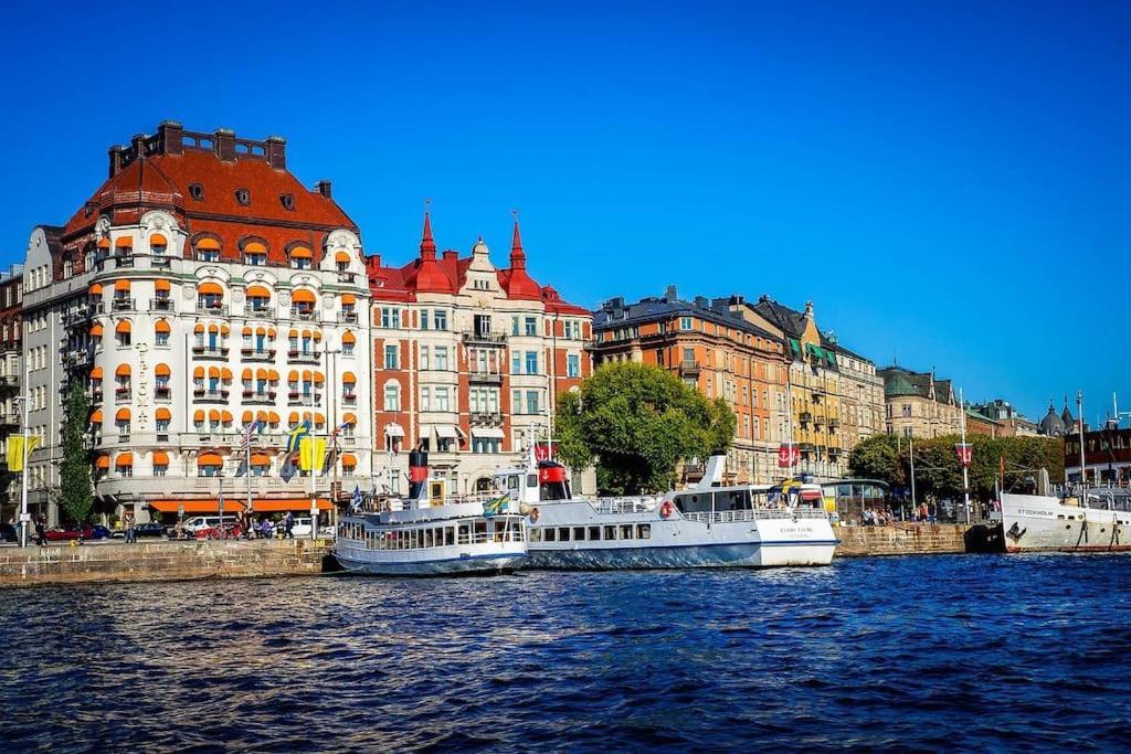 Laegenhet Med Fantastiskt Laege Apartment Стокхолм Екстериор снимка
